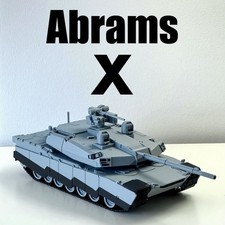 1/35 AbramsX Main Battle Tank Diecast Finished Model Military Collectible