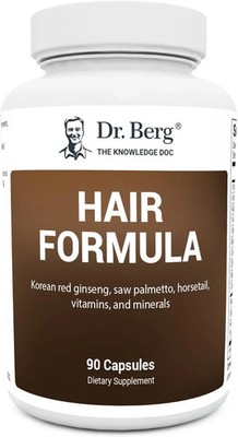 Dr. Berg All-in-One Vitamins for Hair, Skin, & Nails - Advanced Formula 90 Cap.