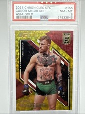 Conor Mcgregor 2021 Asia Chronicles Gold 2/8 PSA-8 UFC-S-441