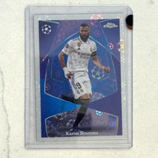 2024-25 Topps Chrome UEFA KARIM BENZEMA Starball Legends Case Hit SSP #SL-6