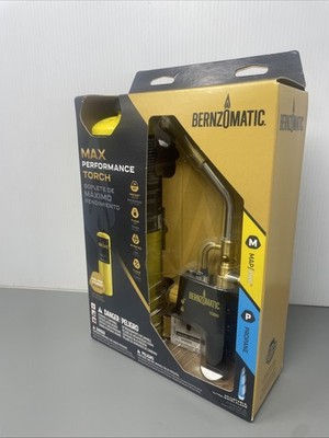 Bernzomatic Trigger-Start Max Performance Torch Kit TS8000BZKC MAPP New