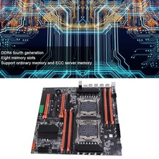Dual Socket Desktop Motherboard 2011‑3 Pin DDR4 For Studio Computer Game Sim New