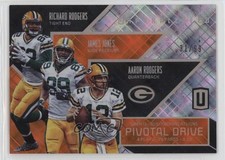 2016 Panini Unparalleled Pivotal Drive Orange 31/99 Aaron Rodgers Richard 7eo