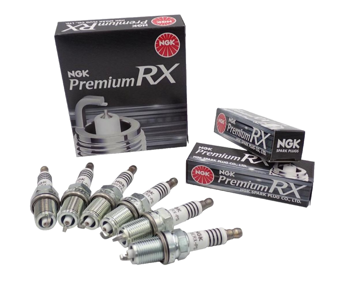 NGK Premium RX Spark Plug Set x6 Iridium for Toyota Crown Mark II