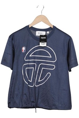 TELFAR T-Shirt Damen Shirt Kurzärmliges Oberteil Gr. XS Marineblau #o822ozy