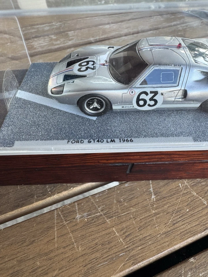 Bizarre 1966 Ford GT40 LM 1966 - RARE Silver - Vintage BZ032 - Image 3 of 4