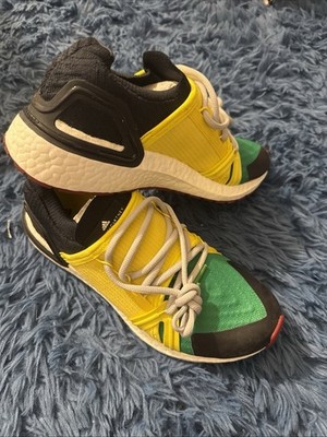 adidas Ultra Boost Stella McCartney Women's Sneakers Size 7.5 New Green  Yellow | eBay