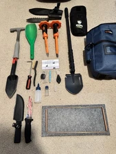 Metal Detecting Pouch Bag, Portable Waist Digger Tools Bag, Detecting Digger Pac