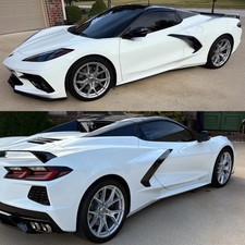 19 20 Alt Mach Rotary Forged Gloss Silver Machined Wheels Rims For C8 Corvette 19 20 Alt Mach Rotary Forged Gloss Silver Machined Wheels Rims For C8 Corvette