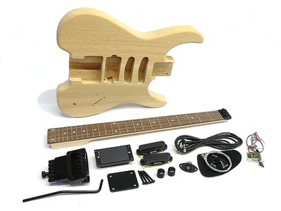 E-Gitarren-Bausatz/Guitar Kit ML-Factory  Headless Esche-Body
