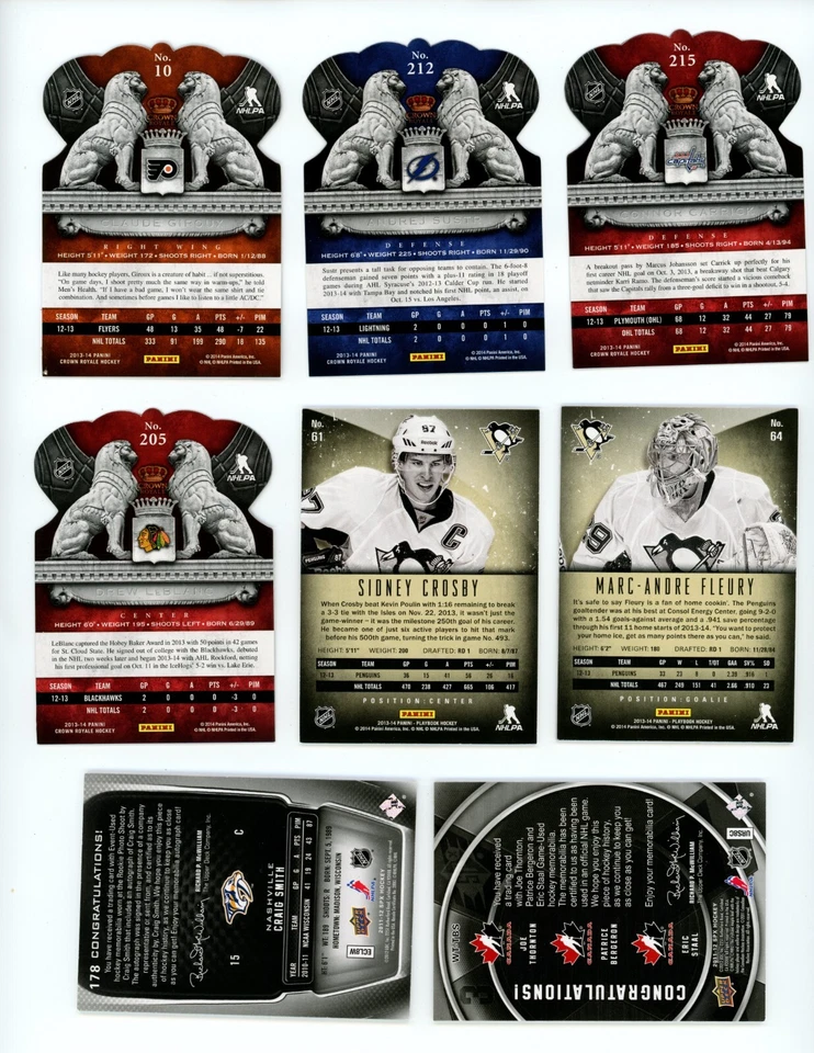 2013-14 Crown Royale Rookie Royalty Drew LeBlanc 48/99 #205 - Image 2 of 2