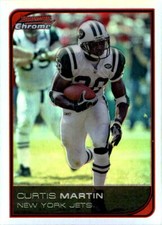 2006 2006 Bowman Chrome Refractors #180 Curtis Martin - NM-MT