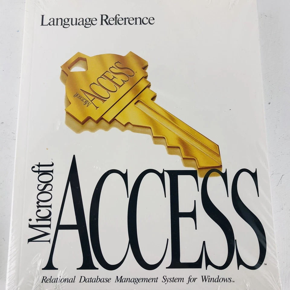 Microsoft Access: Getting Started-Language Reference-Visual Basic Manual Lot NEW - Image 3 of 4