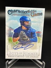 2024 Panini Boys Of Summer DIEGO CARTAYA CHARACTERS OF THE GAME AUTO /149 #