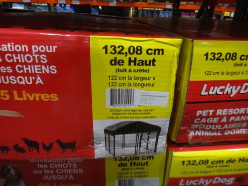 Pet Resort Kennel With Cover 1.32 x 1.20 x 1.20 MTR - Picture 3 of 3