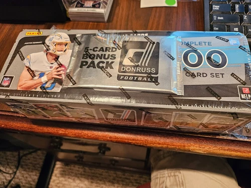 2021 Donruss Football Factory Sealed Complete Set Hobby Box 1-400 + Pack - READ
