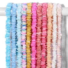 Colorful Natural Flat Shell Chips Slice Square Chip Loose Beads for Diy Necklace