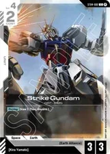 Strike Gundam GAT-X105 - ST04-002 Beta NM - Gundam TCG