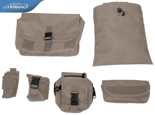 NEW A-Tacs Arid / Urban Camo Camouflage Seat Covers w/Molle System / 5102062-23 - Picture 3 of 3