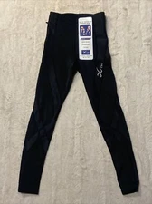 CW-X Endurance Pro Women's Size XSmall Black Compression Running Tights #140809