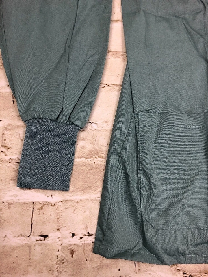 Chaqueta Médica Moda Seal Healthcare Manga Larga Mediana Verde Frente a Presión Unisex Foto 3 de 4