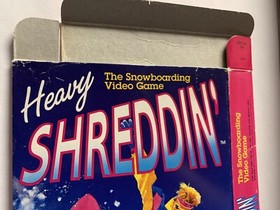 Heavy Shreddin&rsquo;.  Nintendo NES box only