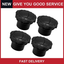 Universal Dashboard Air Conditioning Deflector Outlet 50mm ABS Round Pack of 4
