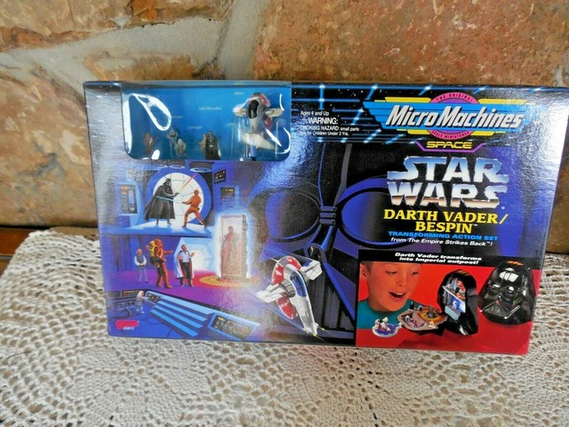 1994 Galoob Star Wars Micro Machines Darth Vader Transforming Bespin Playset R12 for sale online