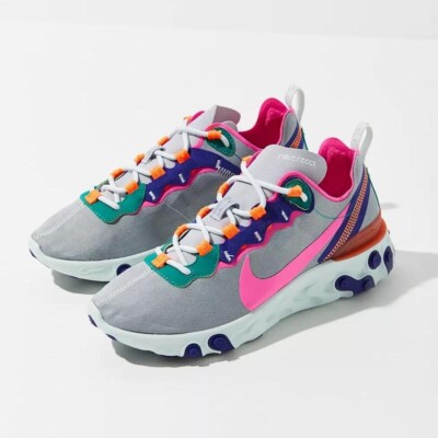   NIKE REACT ELEMENT 55 SNEAKER  