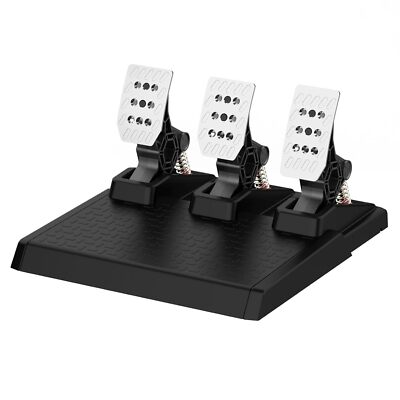 Racing Wheel Pedals, PC Gaming Steering Wheel Pedal Set für PC Win11/Win10/Win7