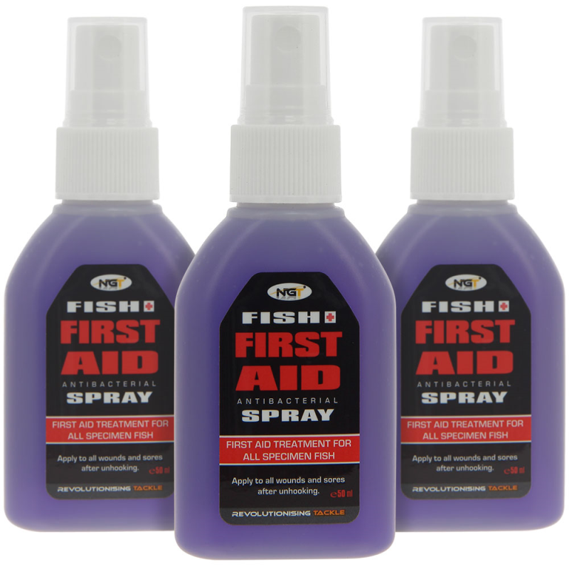 Fish Aid Spray Carp Care Fishing Tackle Antiseptic First Aid For Fish NGT - 50ml - Image 12