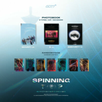GOT7 - SPINNING TOP (RANDOM VERSION) K-POP SEALED NEW+AUS TRACKING