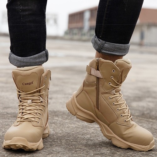 Steel Toe Desert Military Combat 