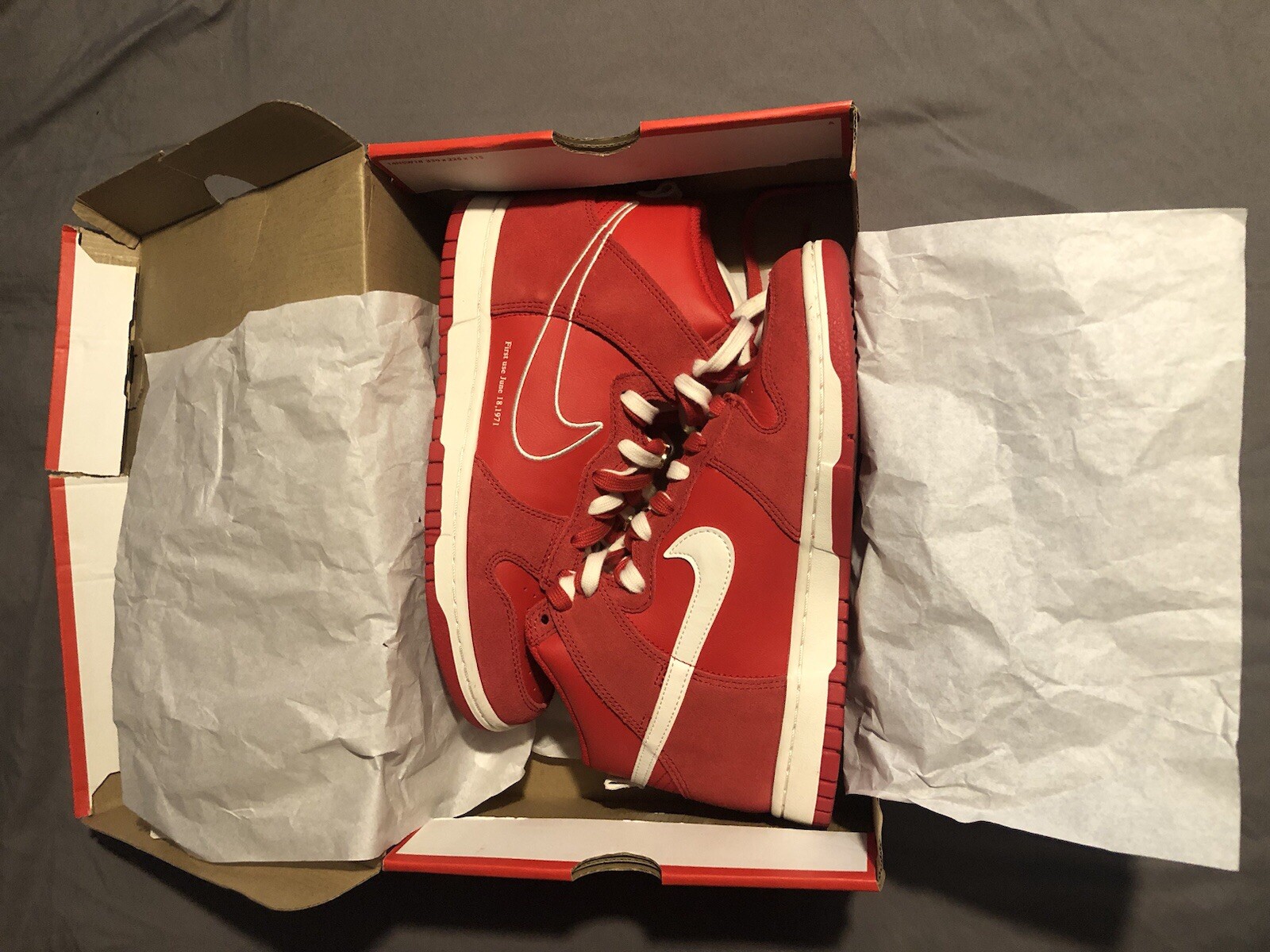 Size 8 - Nike Dunk SE High First Use Pack - University Red (DH0960-600)