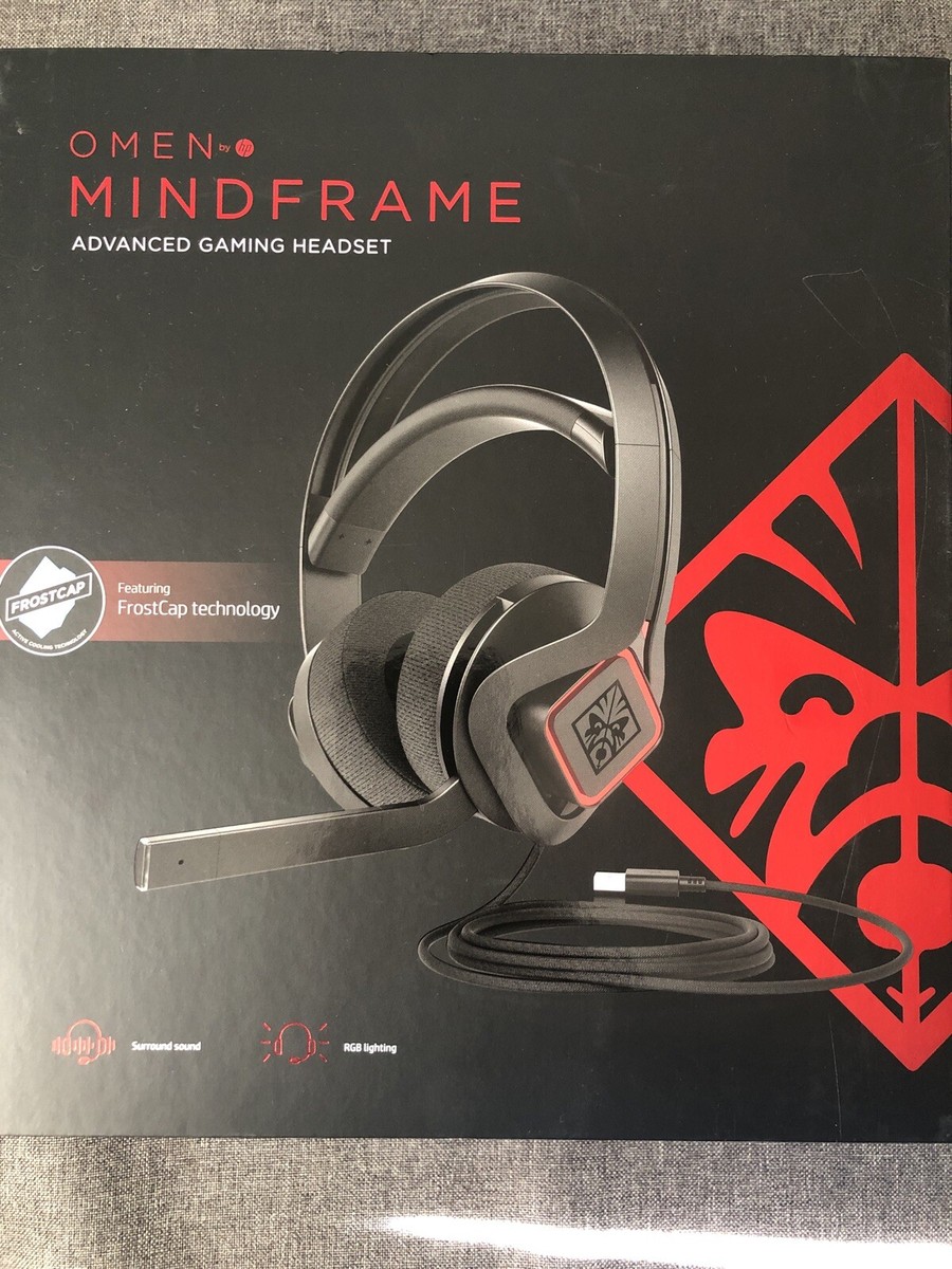 HP OMEN Mindframe Headset Active Ear Cup Cooling Technology