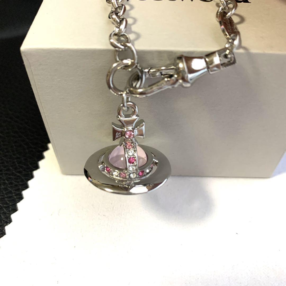 Vivienne Westwood Bracelet Orb Silver/Pink NO BOX [EJ912 | eBay