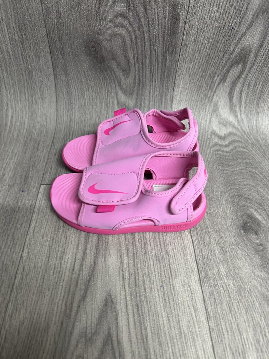 Pink Nike Baby Sandale Nike Sunray Protect Baby/Toddler Sandals