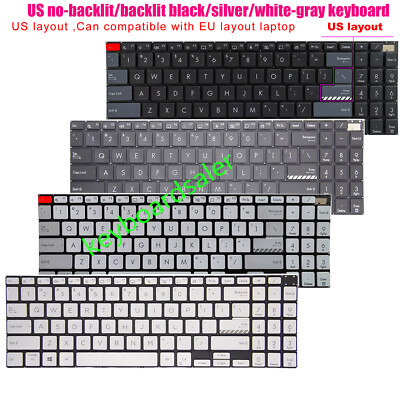 New US backlit Keyboard For Asus Vivobook M3500 M7600 M6500R K6500Z K3500 X3500P