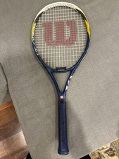 Wilson US Open Graphite Hybrid Technology Rodger Federer Tennis Racquet 4 3/8 L3