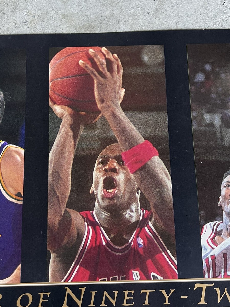 Vintage 1992 All-stars Poster Michael Jordan Barkley Vintage 1992 All-stars Poster Michael Jordan Barkley
