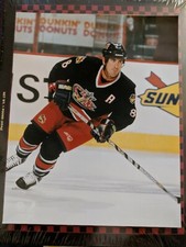 Geoff Sanderson Licensed Color 8X10 Photo COLUMBUS BLUE JACKETS