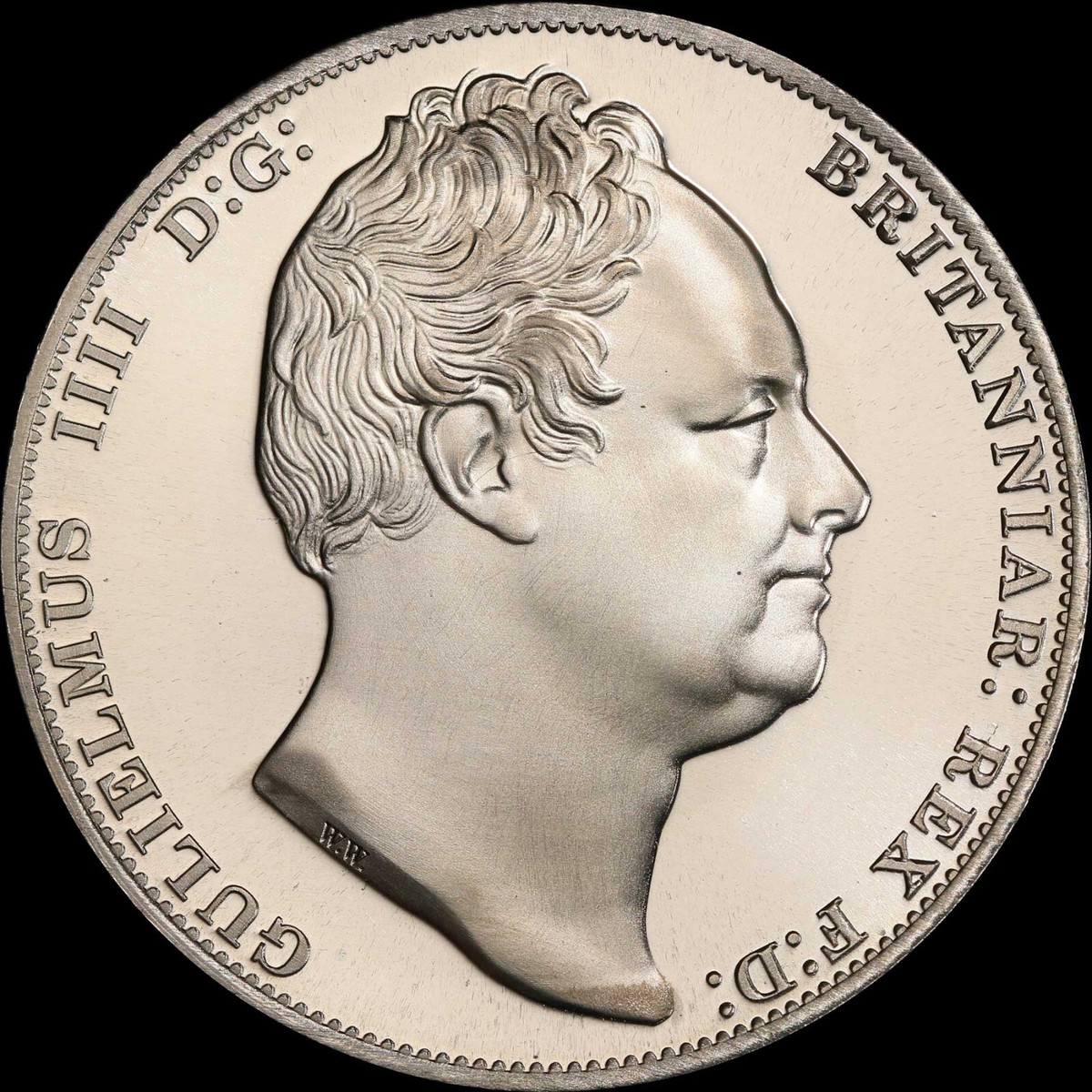 1835年イギリスGreat Britain1 1/2D銀貨PCGS高鑑定＆稀少 PCGS PR67 1835 Dated Great Britain William IIII 3 GRACES X