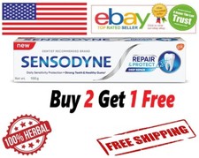Sensodyne Repair and Protect Whitening Toothpaste 100gm Free Ship
