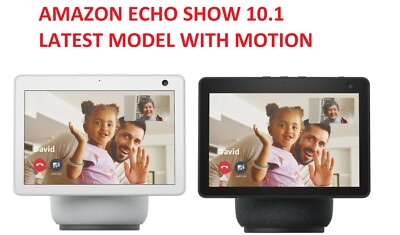 Amazon Echo Show 10 3rd Gen w motion alexa sandstone white or black NEW  SEALED - Main Image