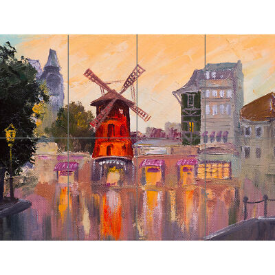 Artery8 Contemporary Colourful Landscape XL Giant Panel
