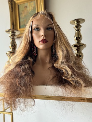A-List 100% Human Hair 13x6 Lace Frontal Wig Blonde 22โ ๐ฏ Blonde (20) - Picture 17 of 24