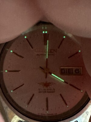January 1994 Vintage Mens Citizen Eagle 7 Automatic Watch January 1994 Vintage Mens Citizen Eagle 7 Automatic Watch