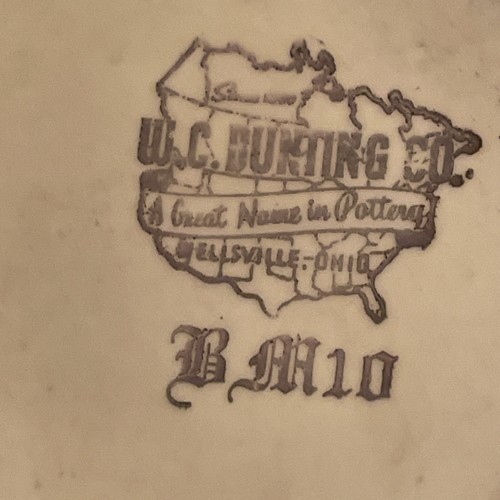 W. C. Bunting University Of Notre Dame College Gild on Pottery Mug 4 1/2” - Picture 7 of 7
