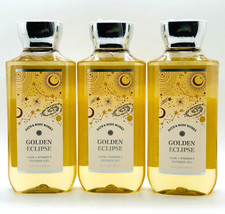 3-Pack Bath  Body Works GOLDEN ECLIPSE Shower Gel Wash 10 fl.oz 295ml