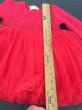 Tutu Dress / Tulle Skirted Top Toddler Girls 6T PIGTAILS  TUTUS